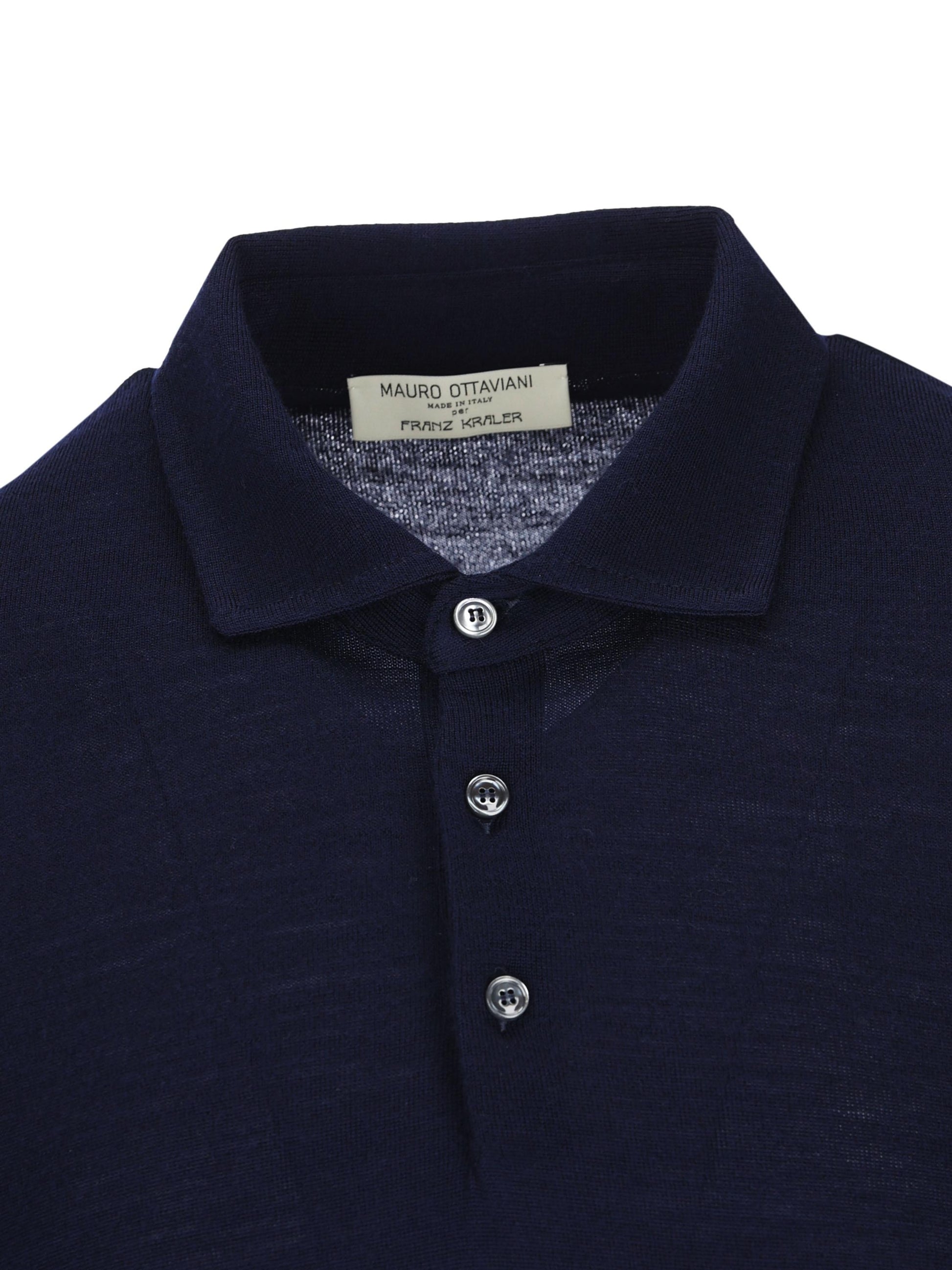Polo realizzata in lana vergine. P030 30098 MAURO OTTAVIANI 