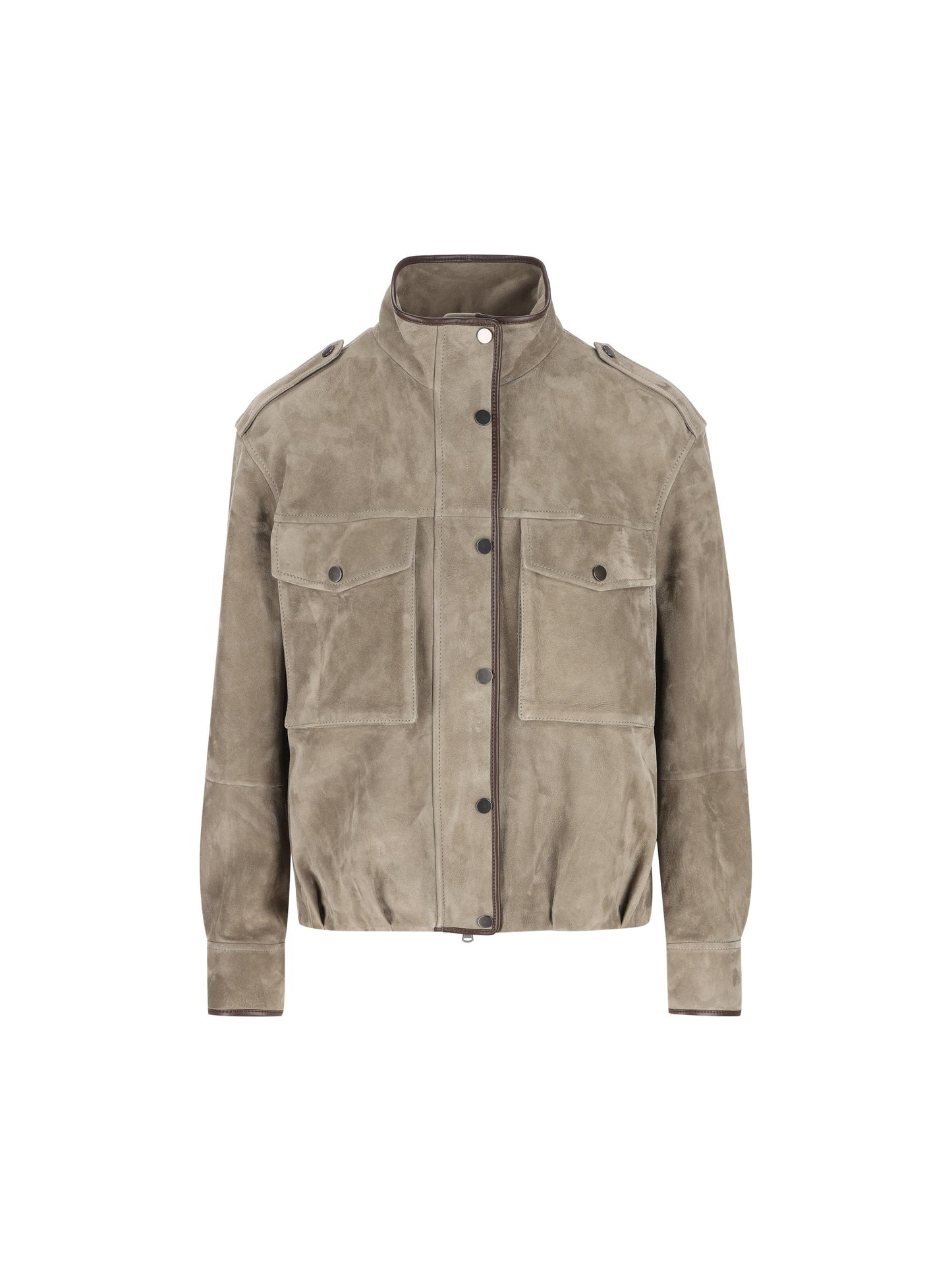 Outwear realizzato in camoscio MPCAI7787 C8850 BRUNELLO CUCINELLI 