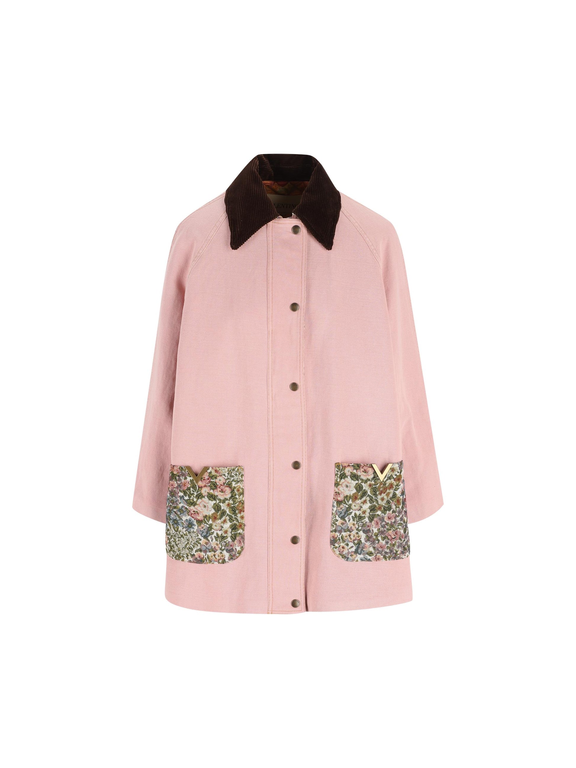 Cappotto realizzato in cotone e lino 8B3DC8359Y9 O45 VALENTINO GARAVANI 