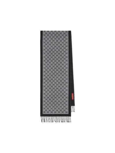 Sciarpa in lana GG jacquard 835534 4G2001360 GUCCI 