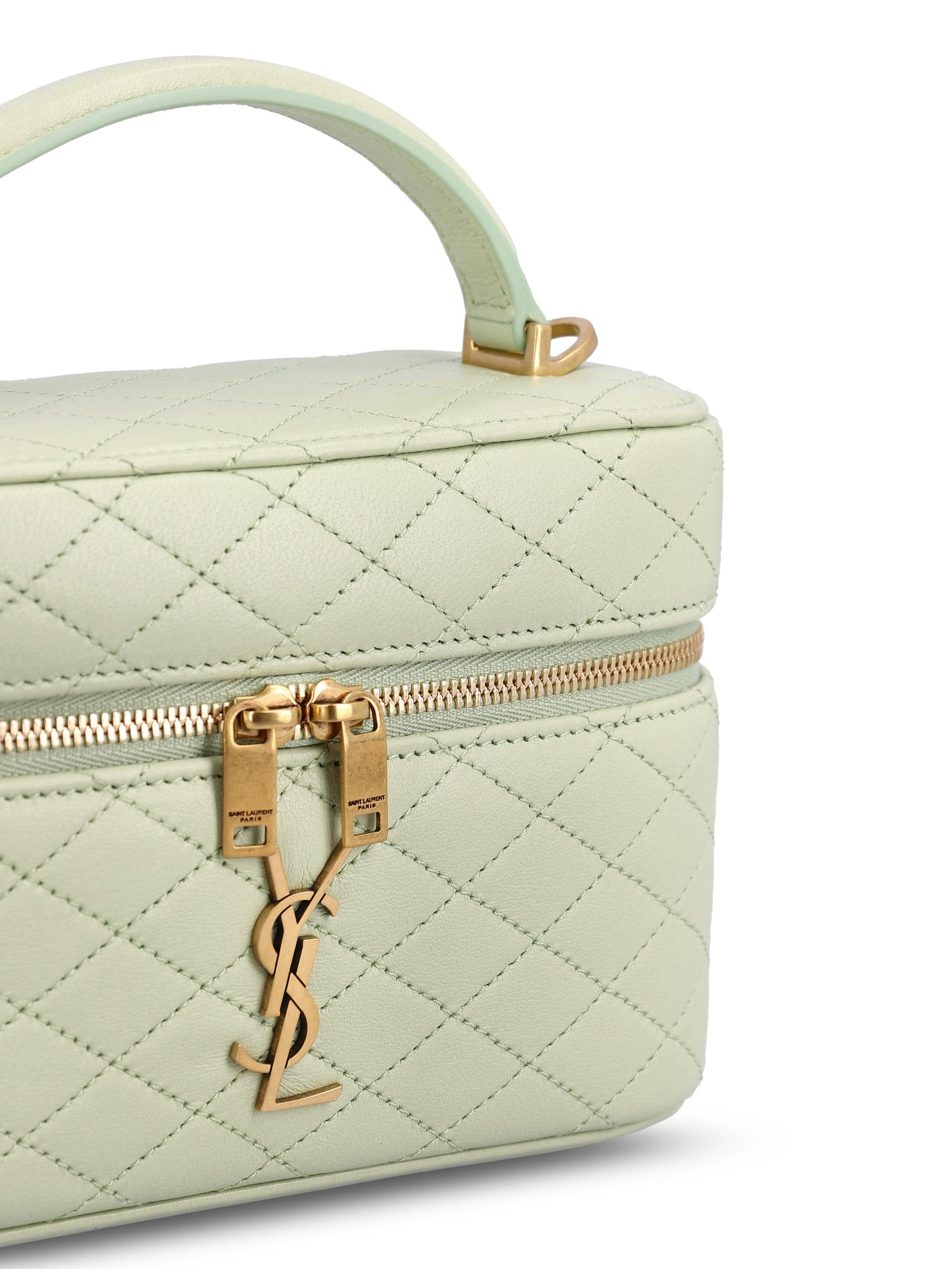 Borsa realizzata in pelle di agnello. 766731 1EL073986 SAINT LAURENT 