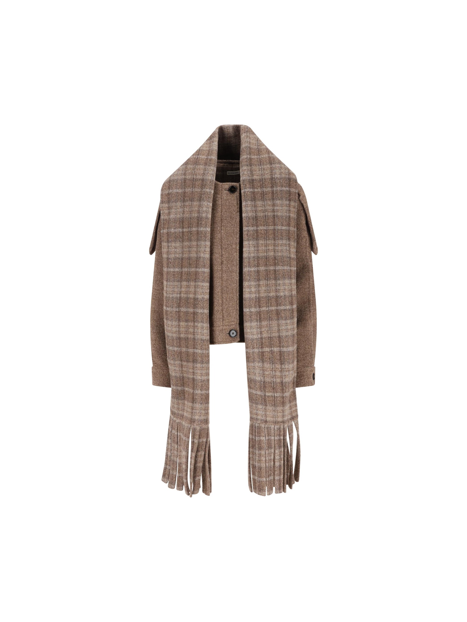 Giacca realizzata in misto lana. 8114465 C3822 BURBERRY 