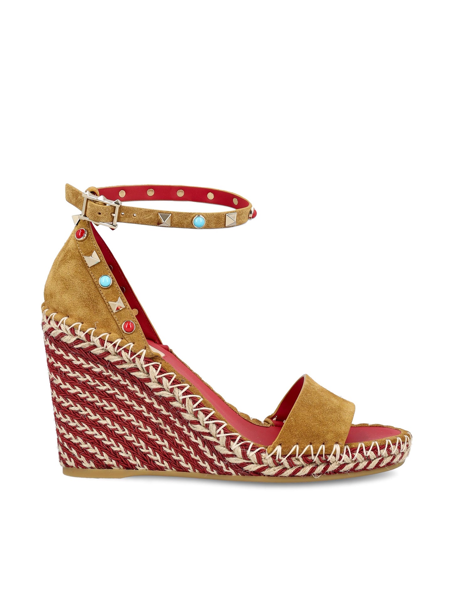 Sandali realizzati in pelle scamosciata. 8W2S0090GRR DA1 VALENTINO GARAVANI 