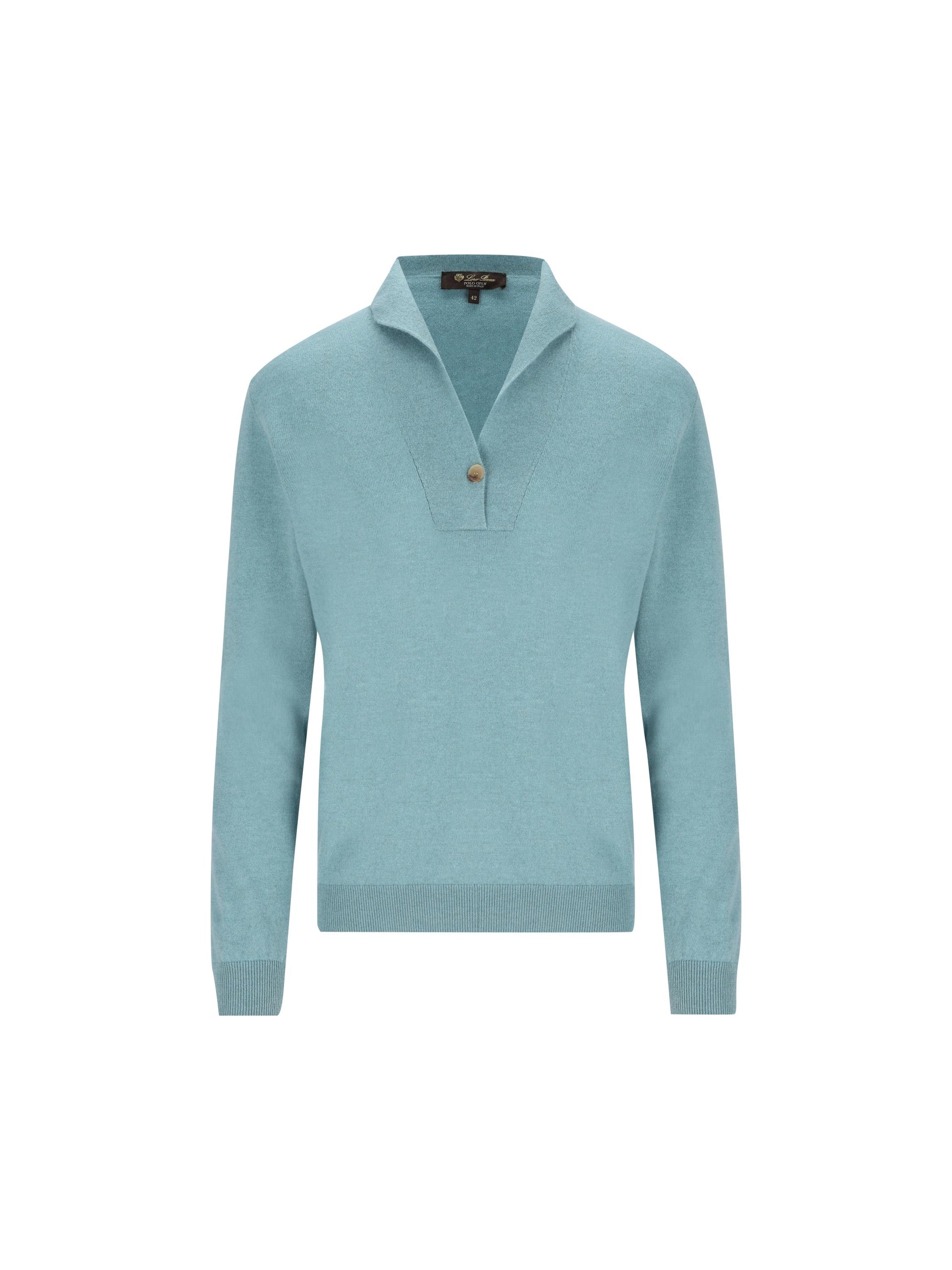 Polo realizzata in cashmere. FAQ9446 60NT LORO PIANA 