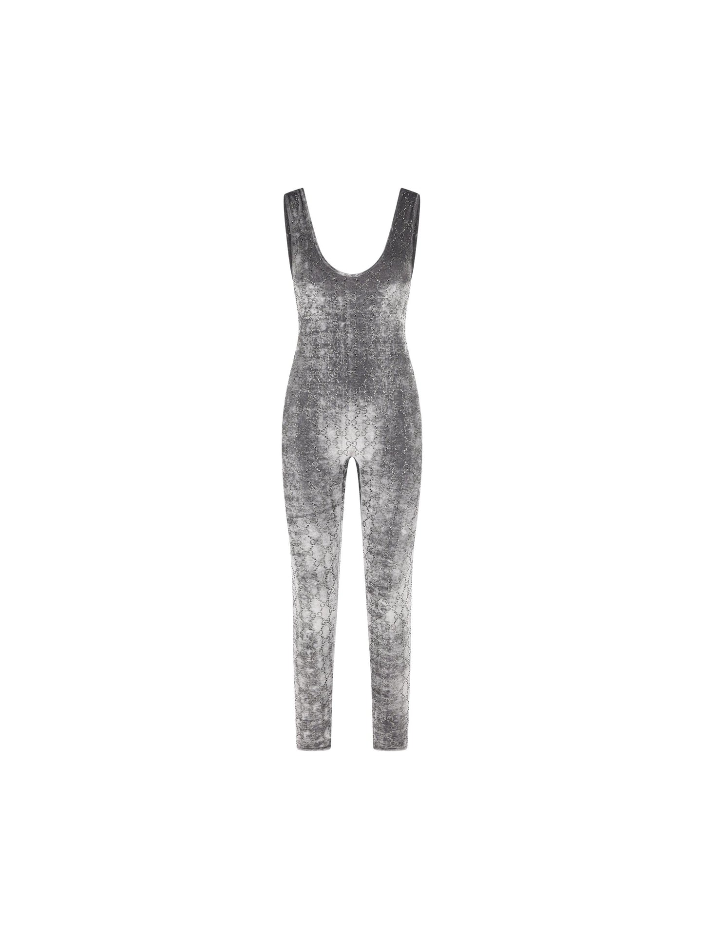 Tuta realizzata in ciniglia stretch 850293 XUANS1037 GUCCI 