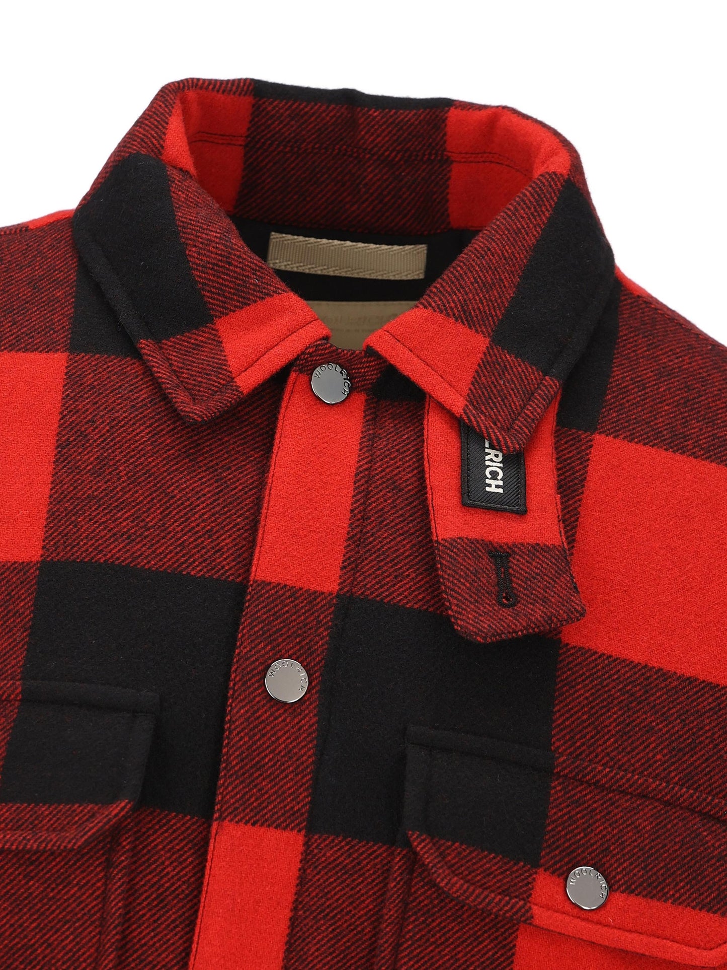 Camicia realizzata in misto lana. CFWOOS2018MRUT3046 5321 WOOLRICH 