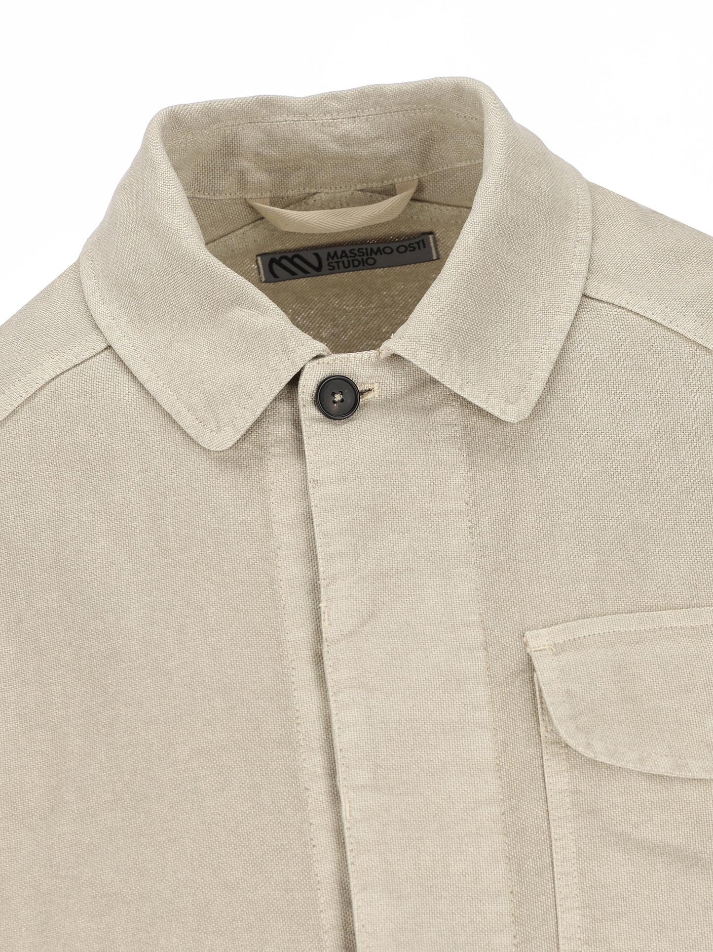 Giacca in misto cotone. MOW300A11 0637O310 MASSIMO OSTI STUDIO 