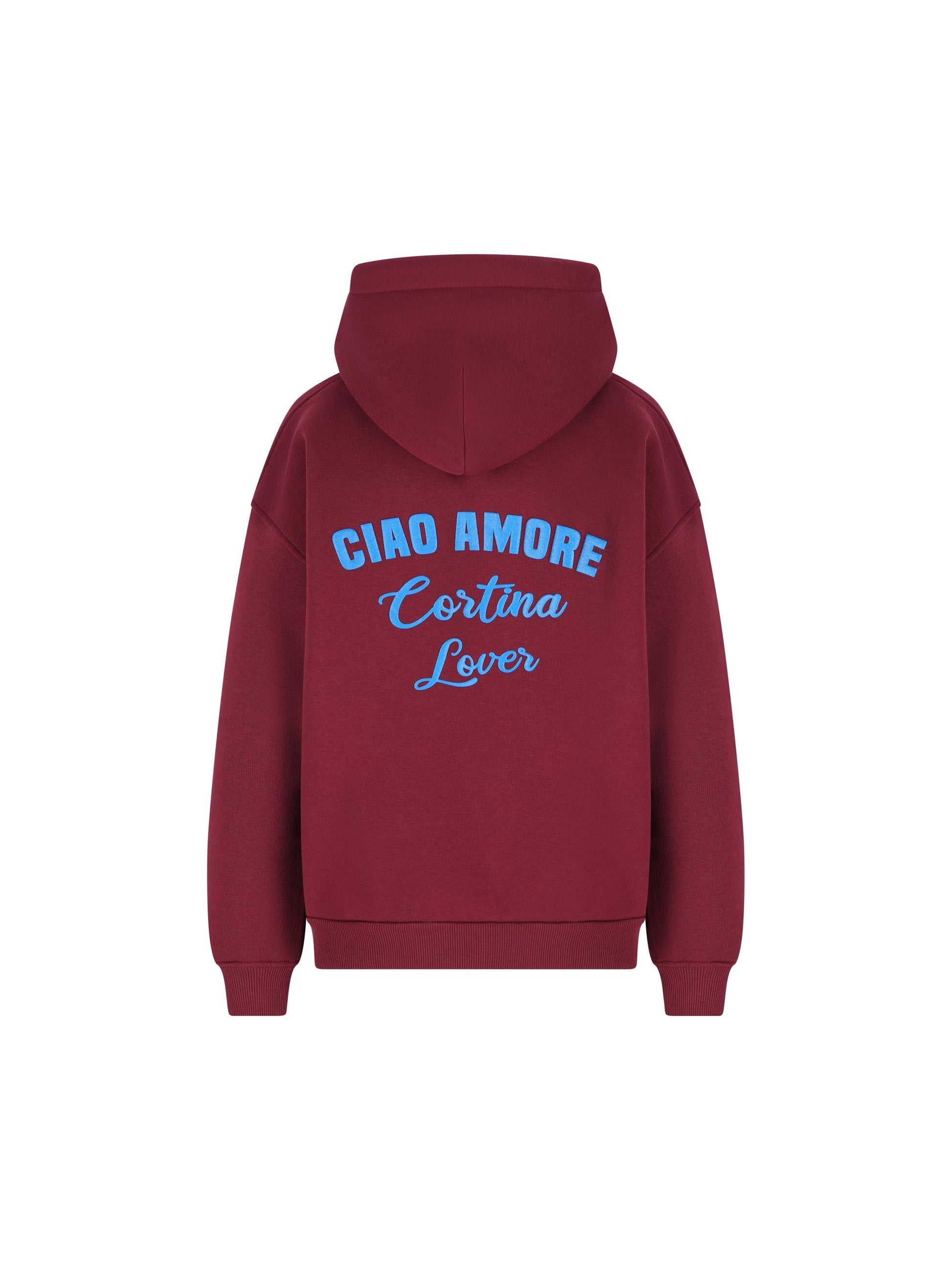 Felpa con cappuccio Ciao Amore Cortina Lover F25ET2322K 33 GIADA BENINCASA 