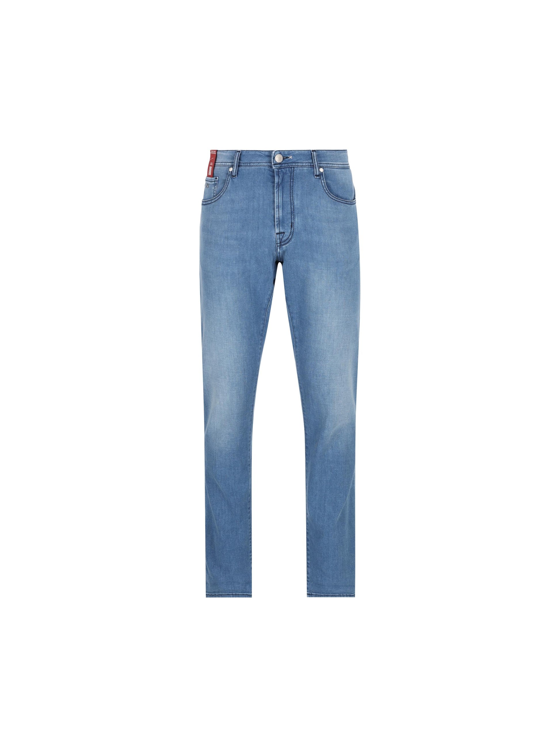 Pantaloni realizzati in cotone. MICHELANGELO DBCSBLUE TRAMAROSSA 