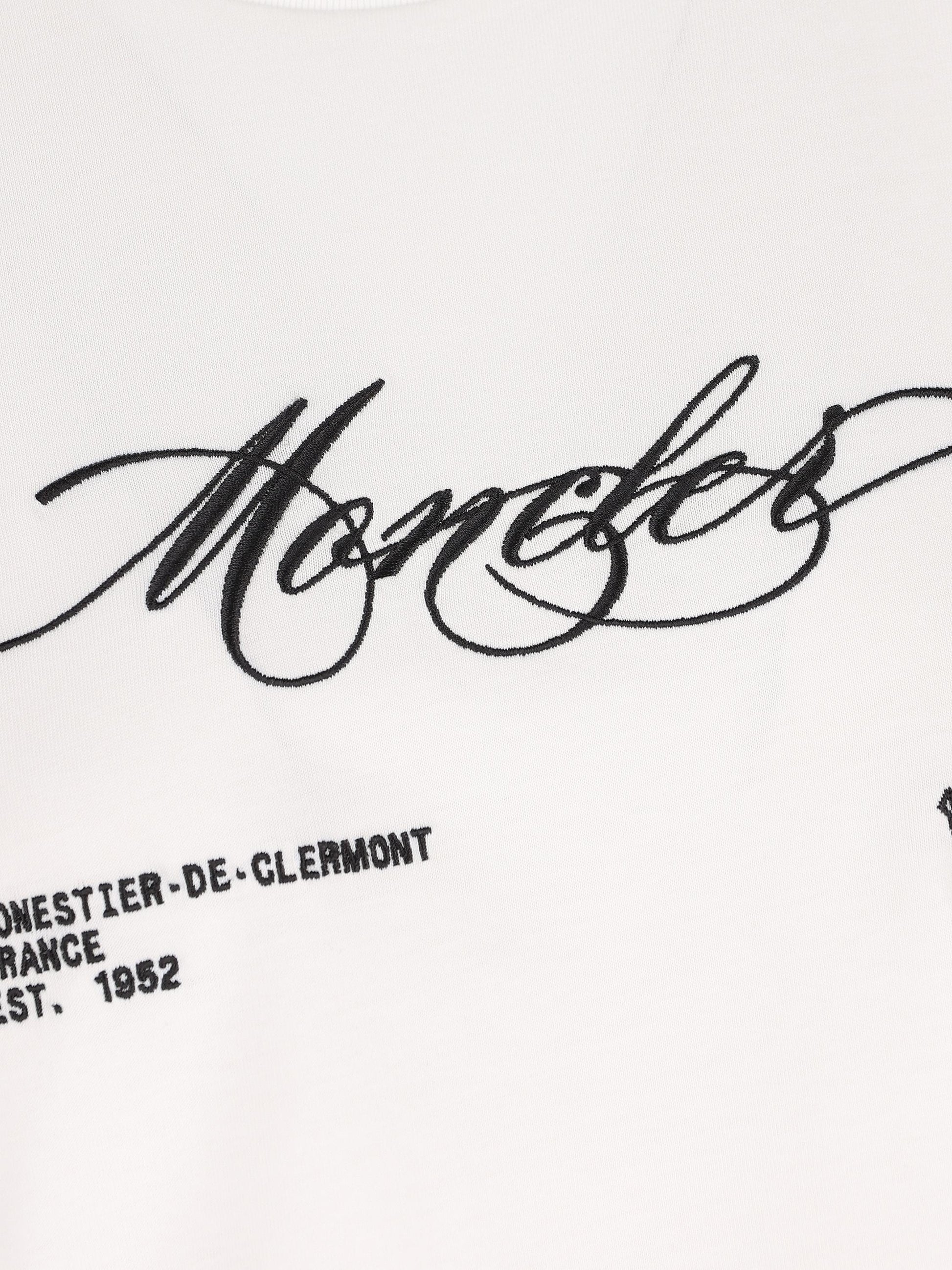 T-Shirt in cotone. W8C00005 89AJS00A MONCLER 