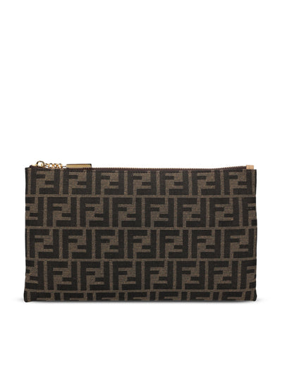 Pouch realizzata in tessuto jacquard. 8N0149 AD23F1GE3 FENDI 