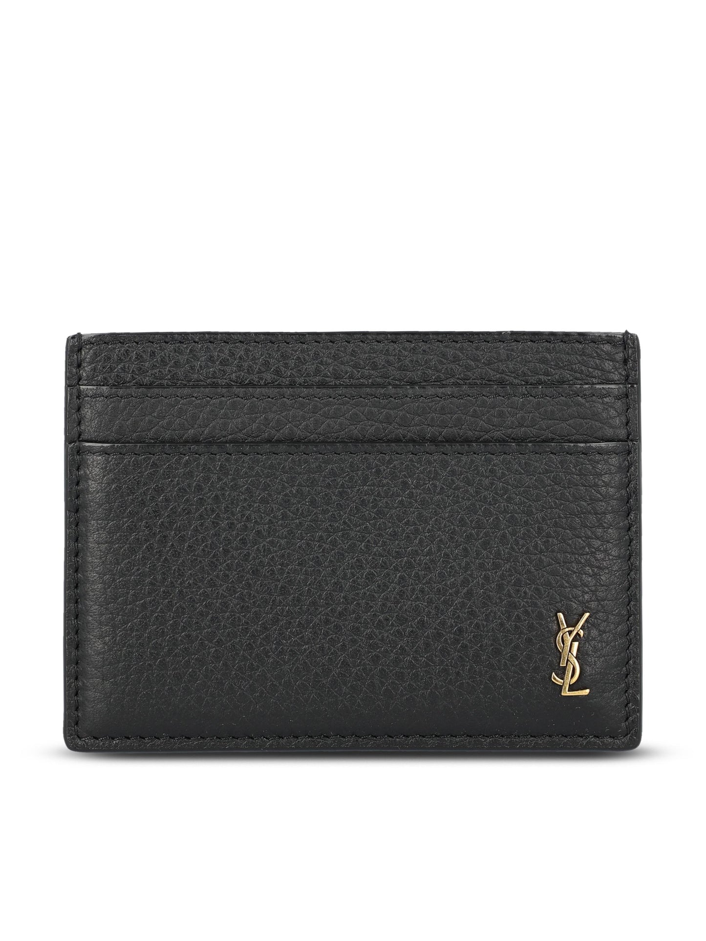 Portacarte realizzato in pelle martellata. 847951 AAET91000 SAINT LAURENT 