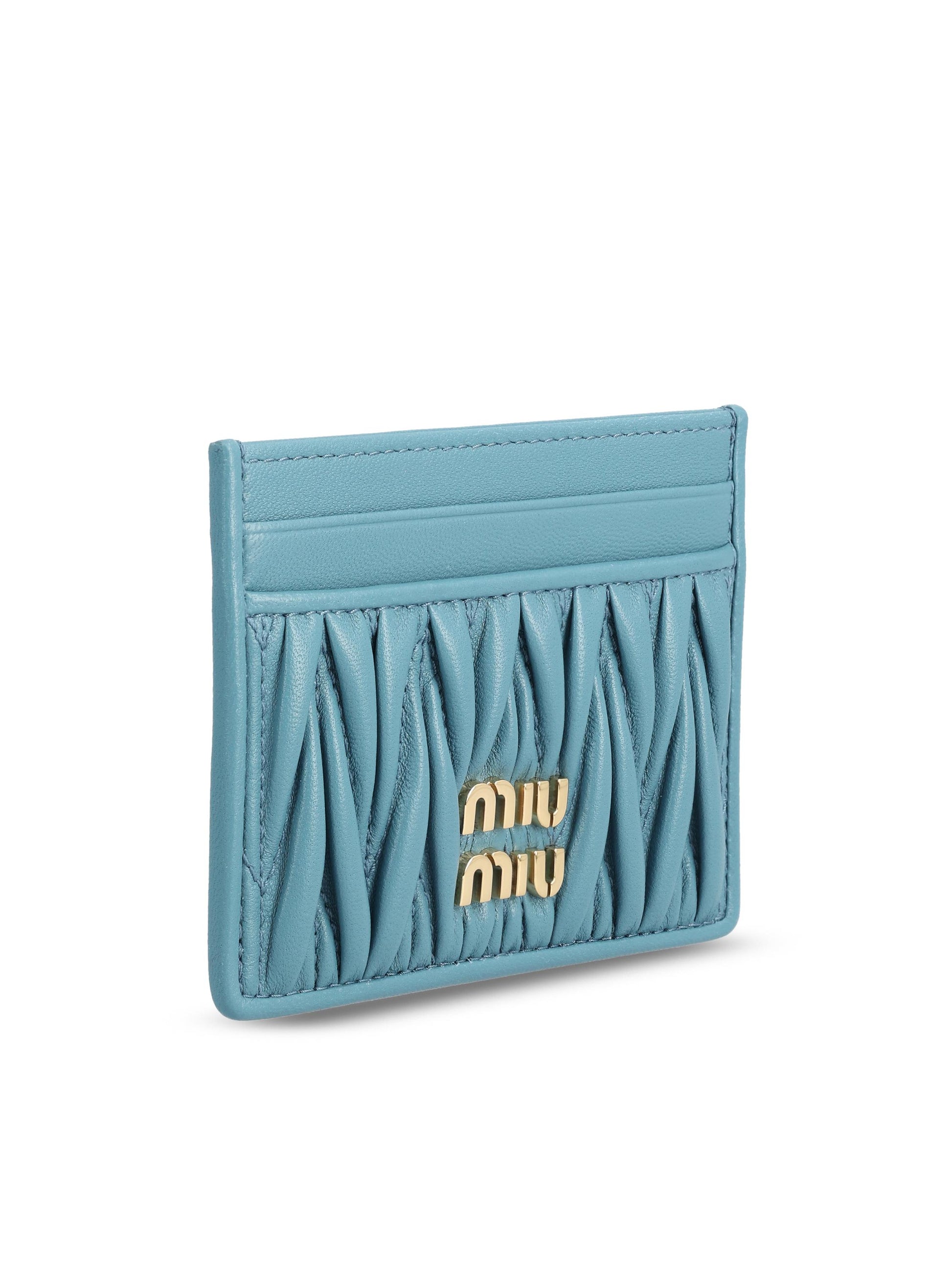 Portacarte realizzato in pelle. 5MC076 AFPPF0F16 MIU MIU 