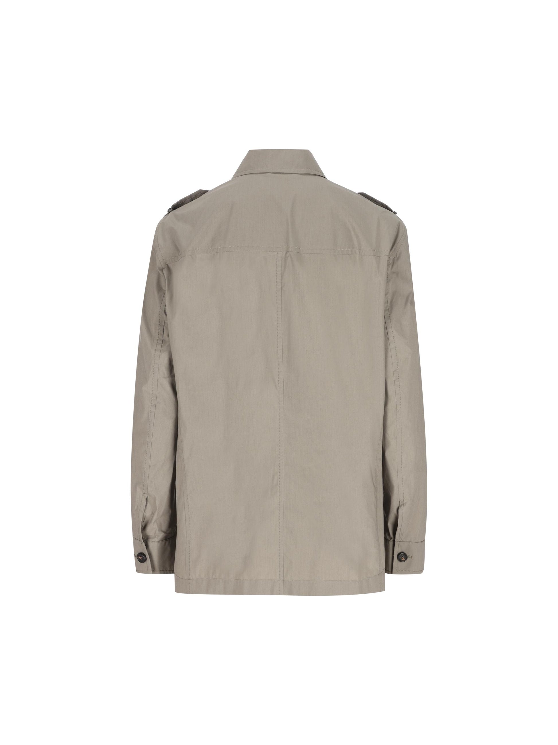 Outerwear in popeline di cotone. MR4577856 C6539 BRUNELLO CUCINELLI 