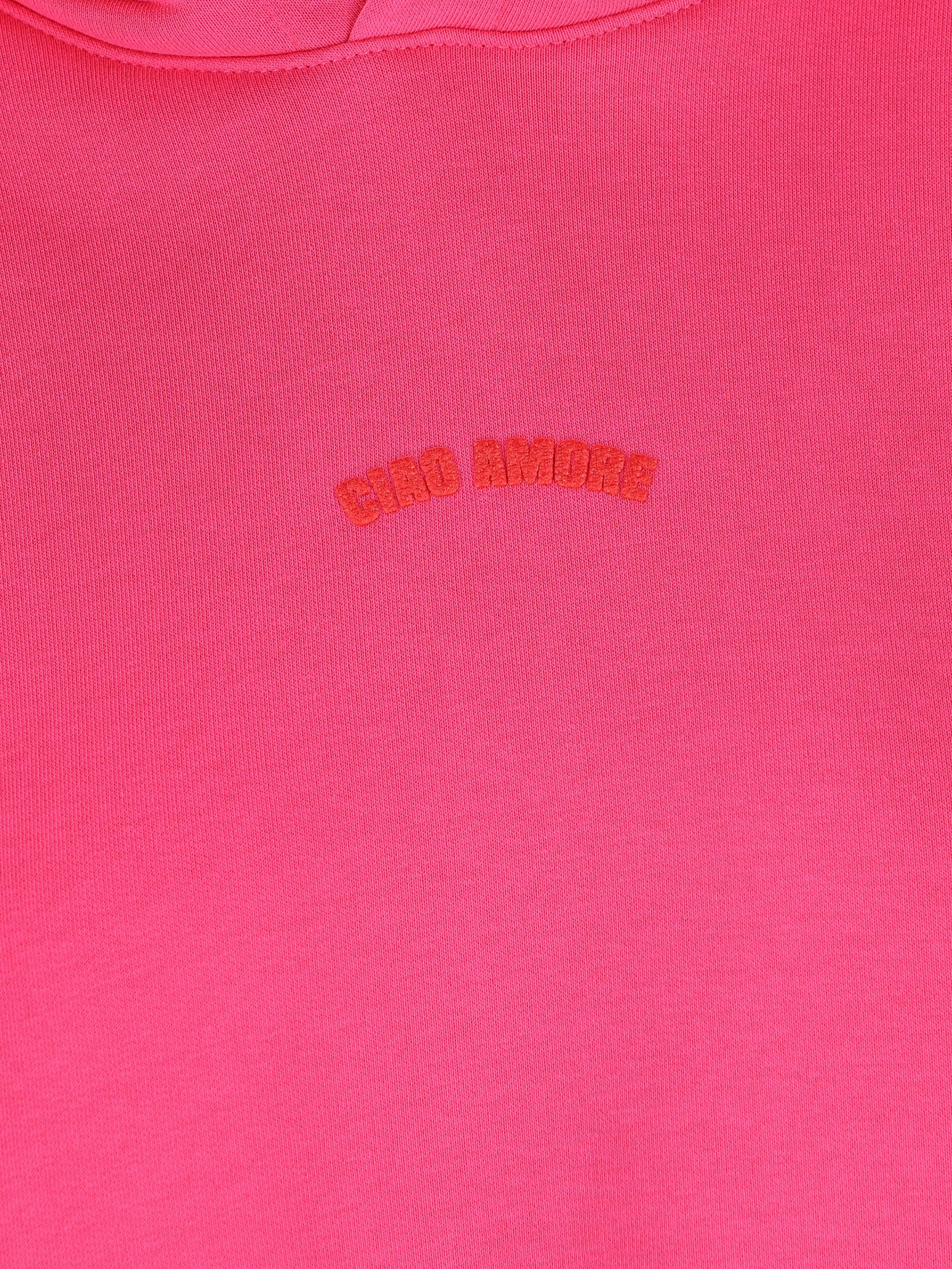 Felpa con cappuccio Ciao Amore Cortina Lover F25ET2322K 06 GIADA BENINCASA 