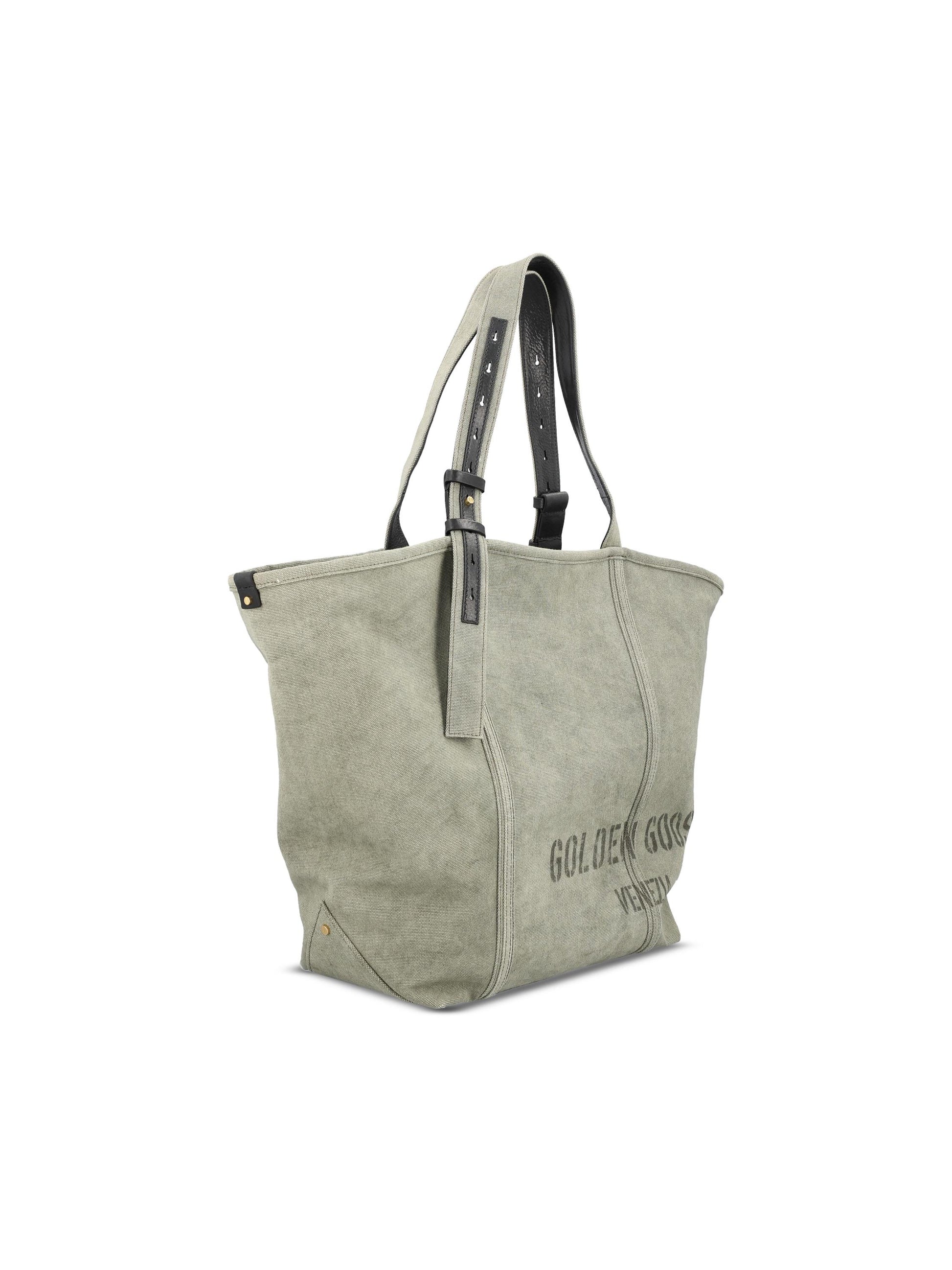 Borsa realizzata in canvas. GWA00837 A00068035674 GOLDEN GOOSE 