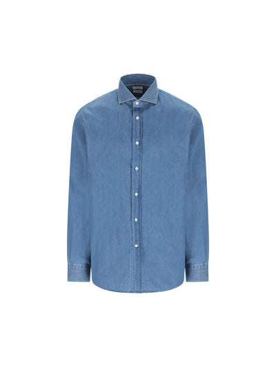 Camicia realizzata in cotone. MR6830627 C001 BRUNELLO CUCINELLI 