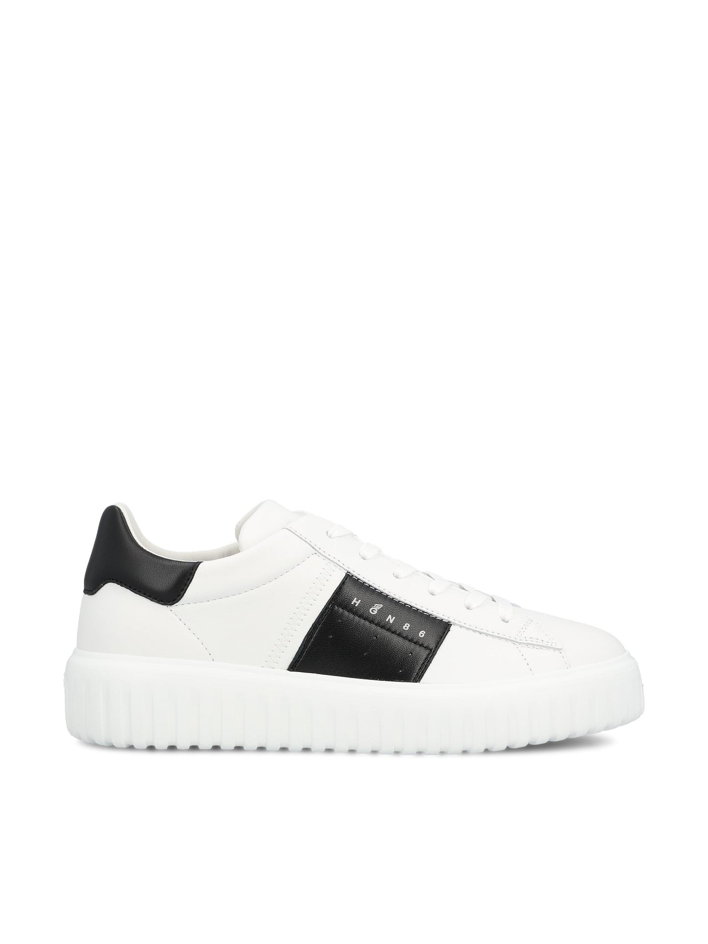 Sneakers Hogan H-Stripes in nappa. HXM6450FO70LE9 9998 HOGAN 