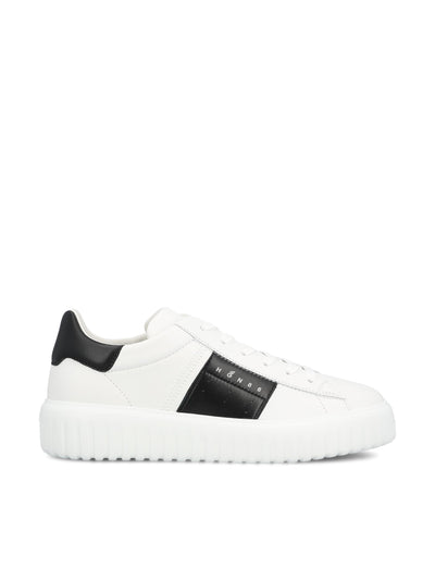 Sneakers Hogan H-Stripes in nappa. HXM6450FO70LE9 9998 HOGAN 