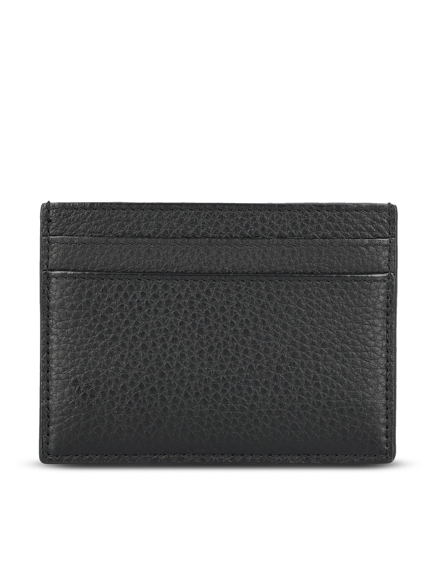 Portacarte realizzato in pelle martellata. 847951 AAET91000 SAINT LAURENT 