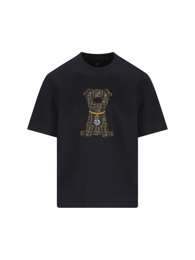 T-Shirt realizzata in cotone. FY0936 AW0PF0QG0 FENDI 