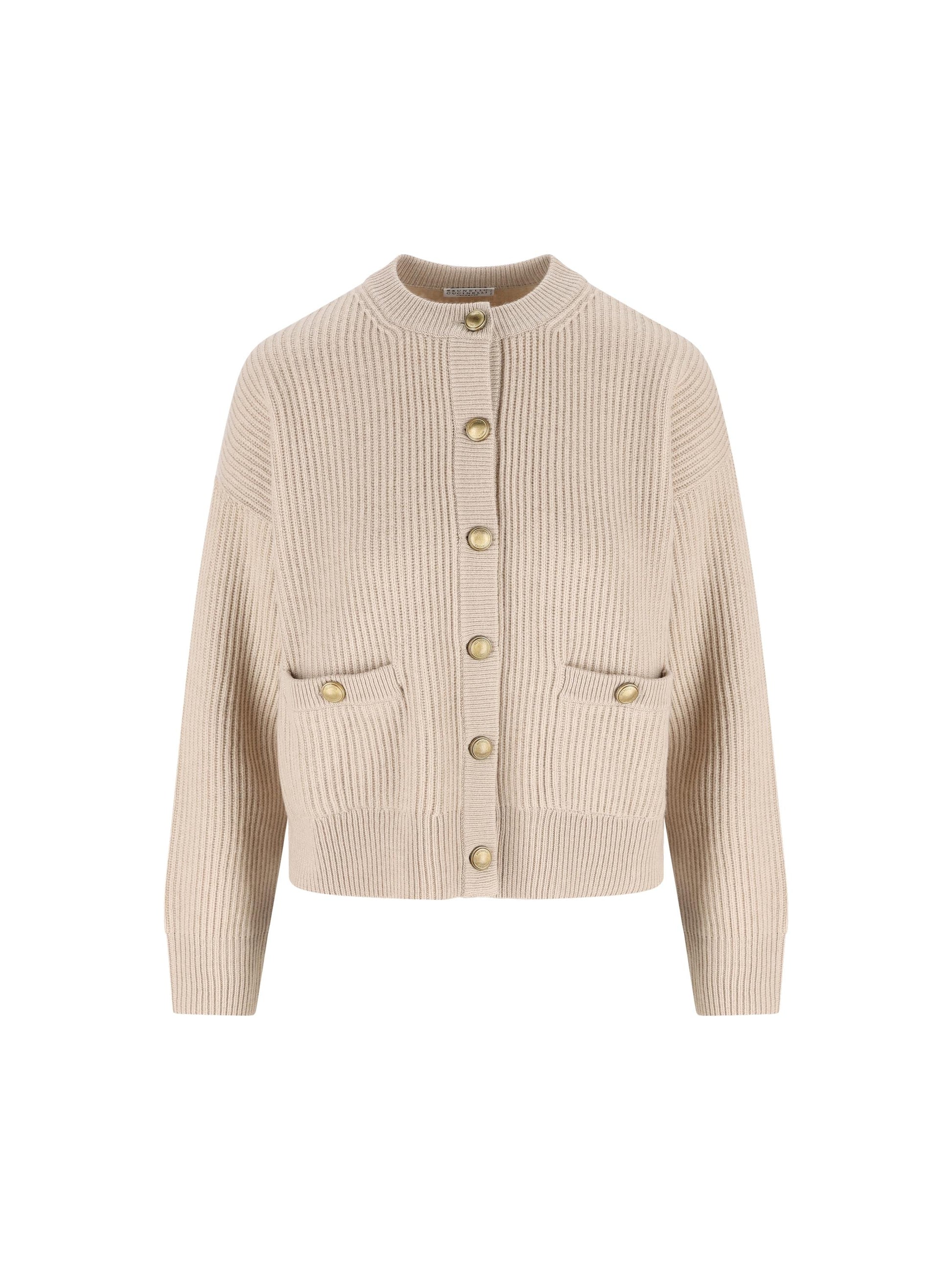 Cardigan realizzato in misto lana vergine e cashmere. M16725126 C9504 BRUNELLO CUCINELLI 