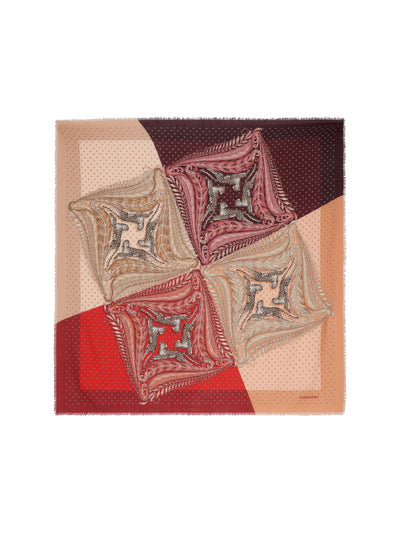 Stola realizzata in cashmere. 321155 785639001 SALVATORE FERRAGAMO 