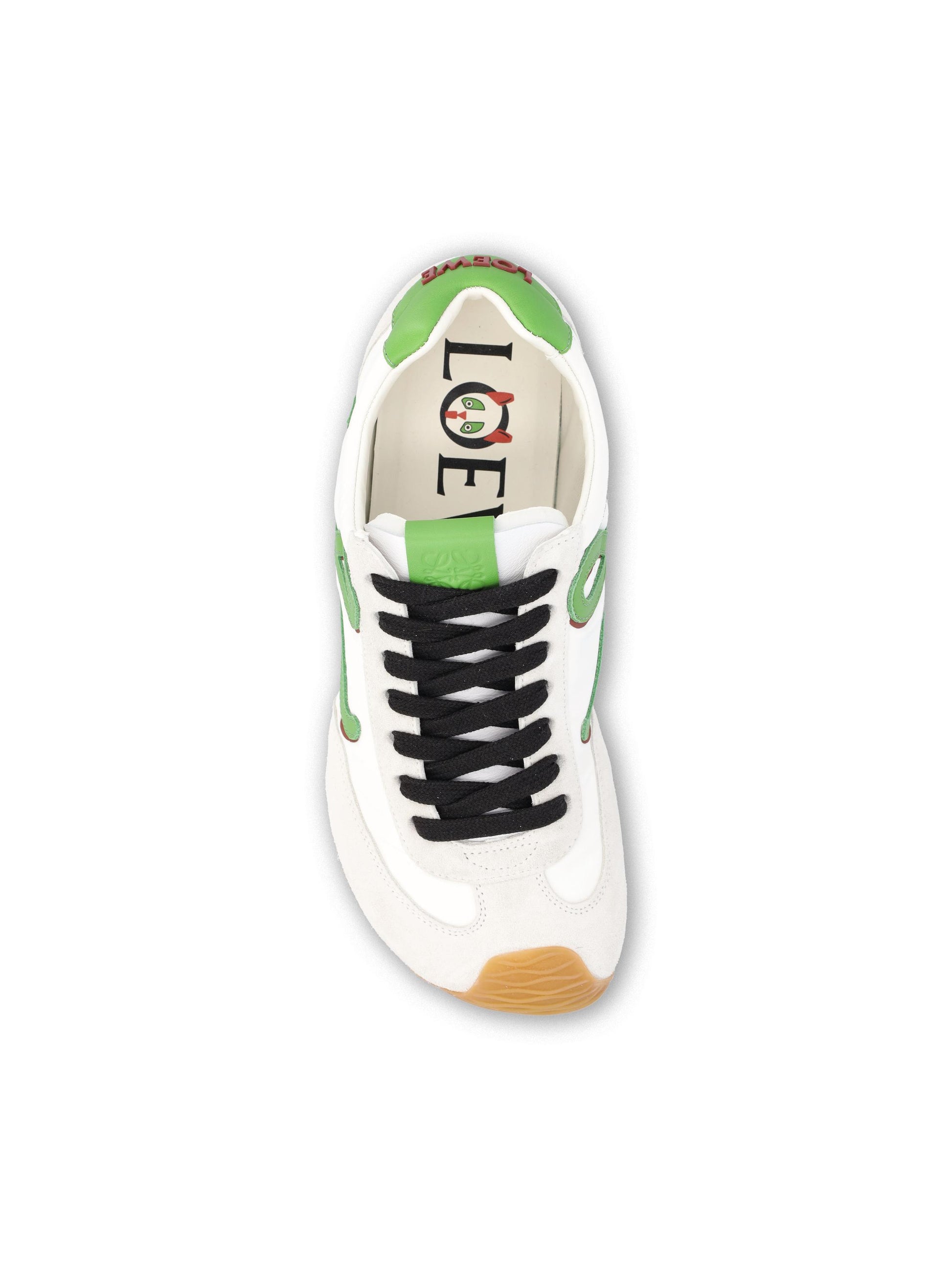 Sneakers realizzate in nylon e pelle di vitello. LBR2282X31 7918 LOEWE 