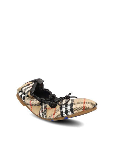 Ballerine realizzate in poliestere e cotone. 8121103 B9368 BURBERRY 