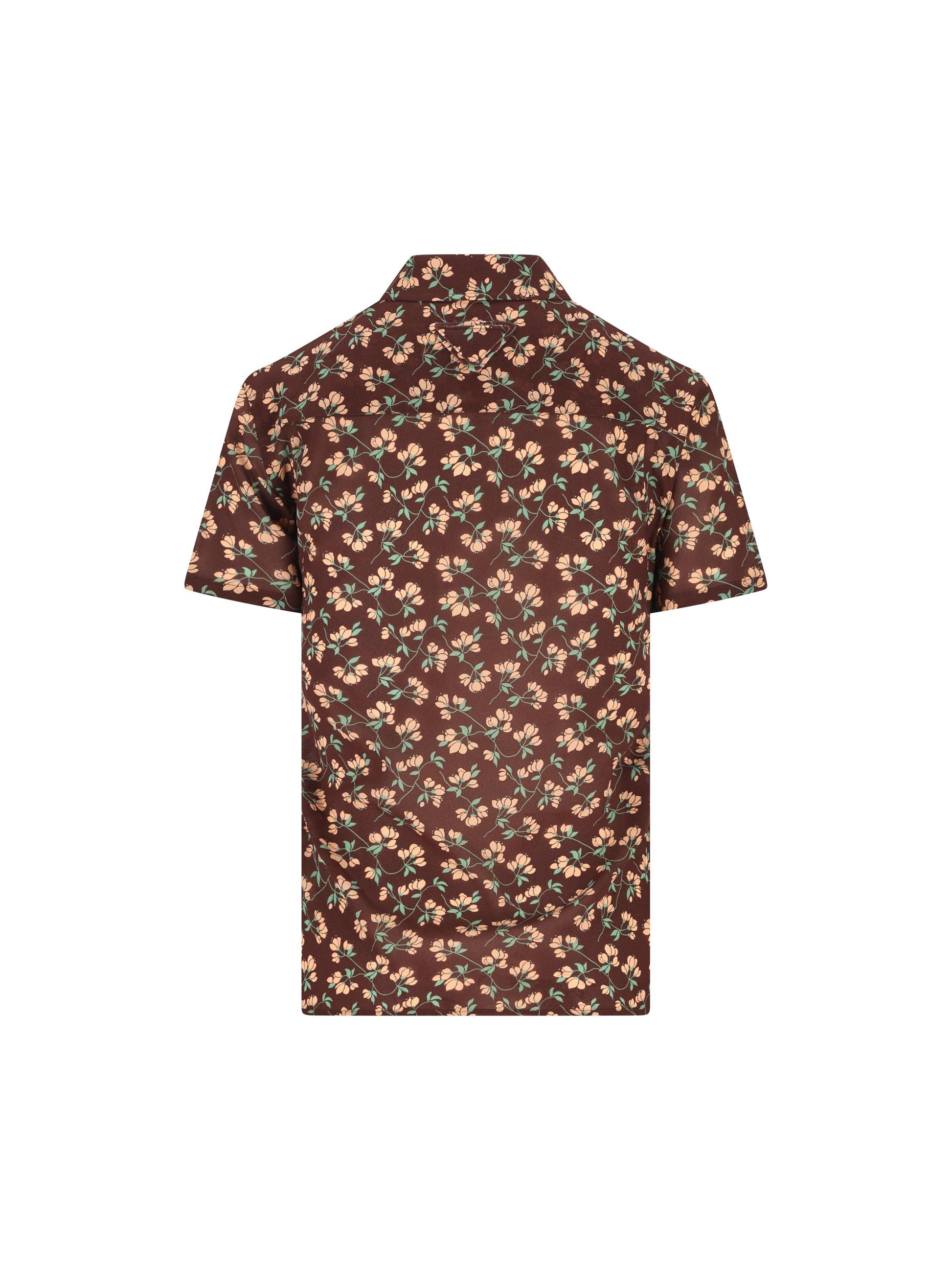 Camicia in seta stampata P413IG 17UXF0192 PRADA 