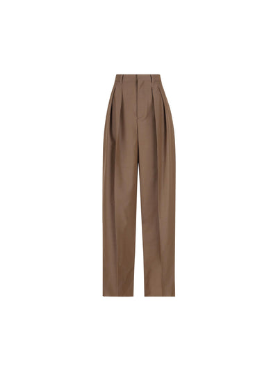 Pantaloni in lana e mohair. 854457 Y1N022055 SAINT LAURENT 