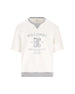 Maglia realizzata in cotone e lino. MR8313378G CTQ27 BRUNELLO CUCINELLI 