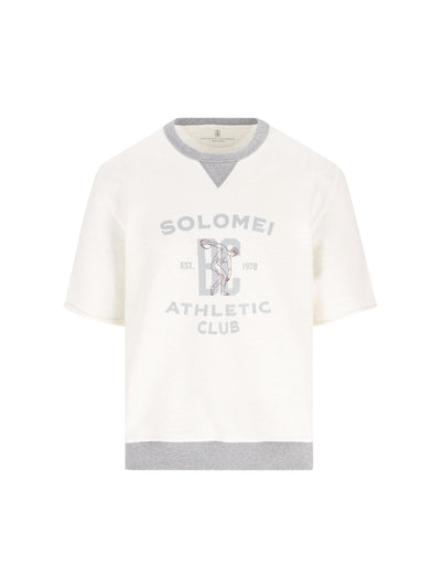 Maglia realizzata in cotone e lino. MR8313378G CTQ27 BRUNELLO CUCINELLI 