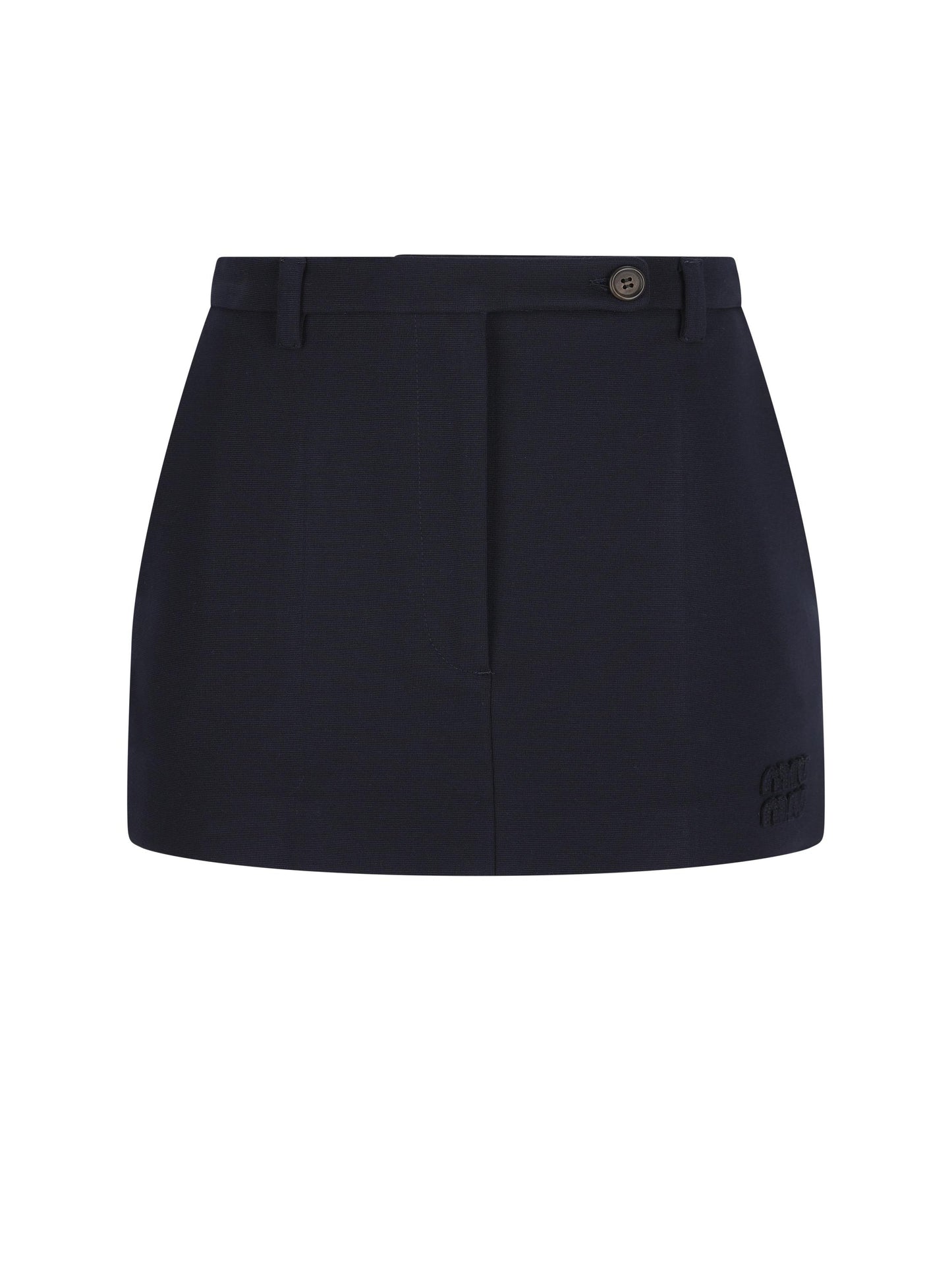 Minigonna realizzata in viscosa. MG2573 18FQF0008 MIU MIU 