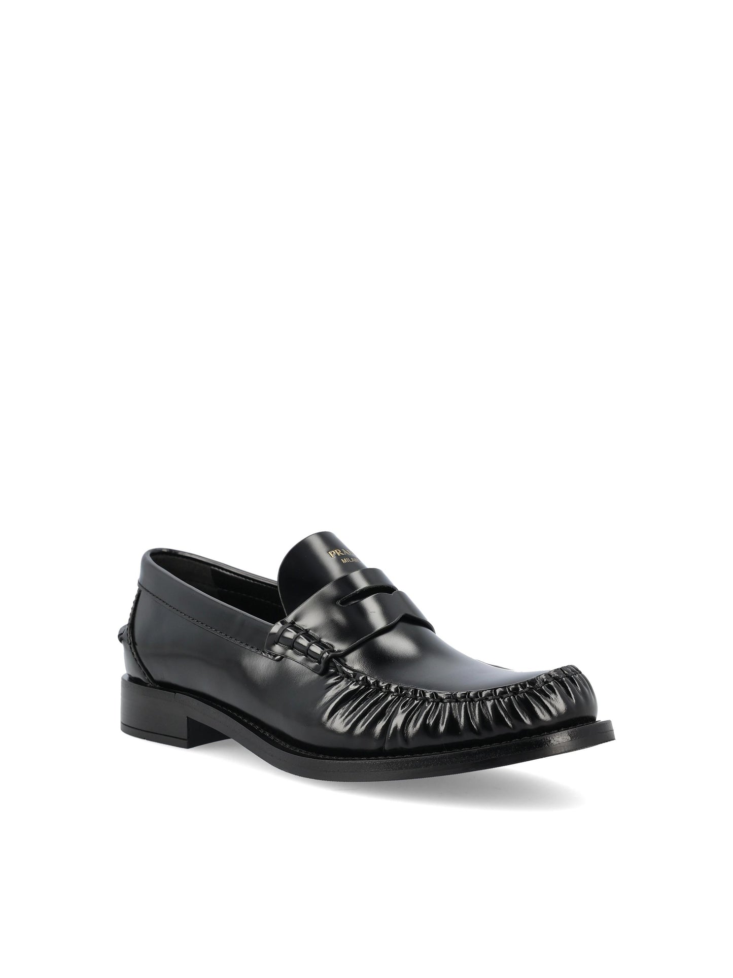 Mocassini realizzati in pelle spazzolata. 1D199O P39F0002 PRADA 