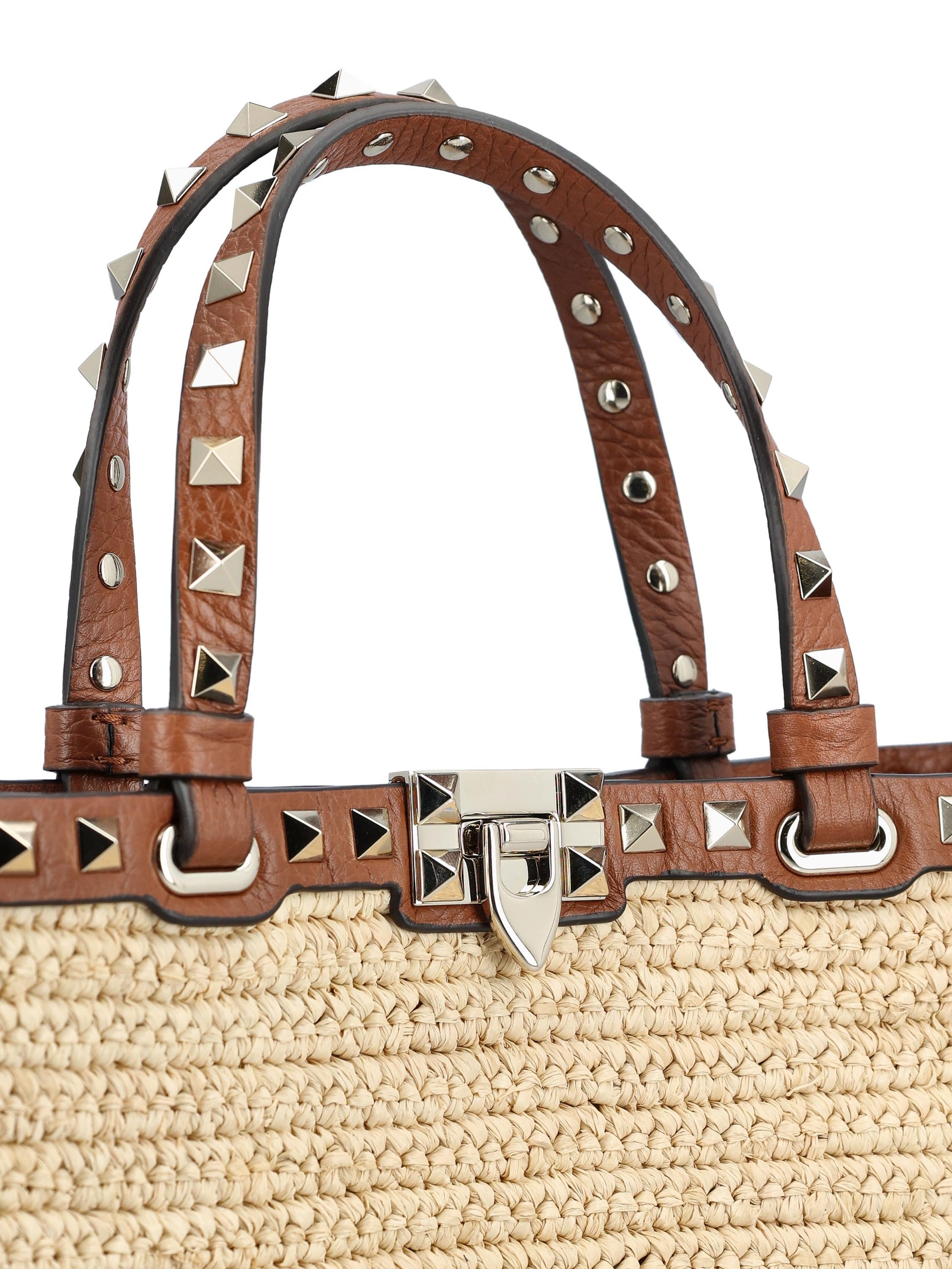 Borsa realizzata in paglia. 8W2B0S20UEN 43S VALENTINO GARAVANI 