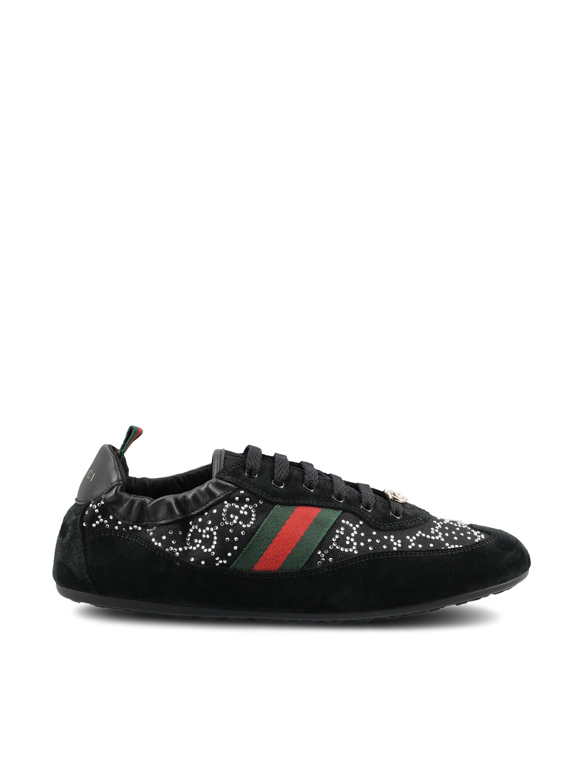 Sneakers realizzate in rete e pelle scamosciata. 859221 AAF3W1155 GUCCI 