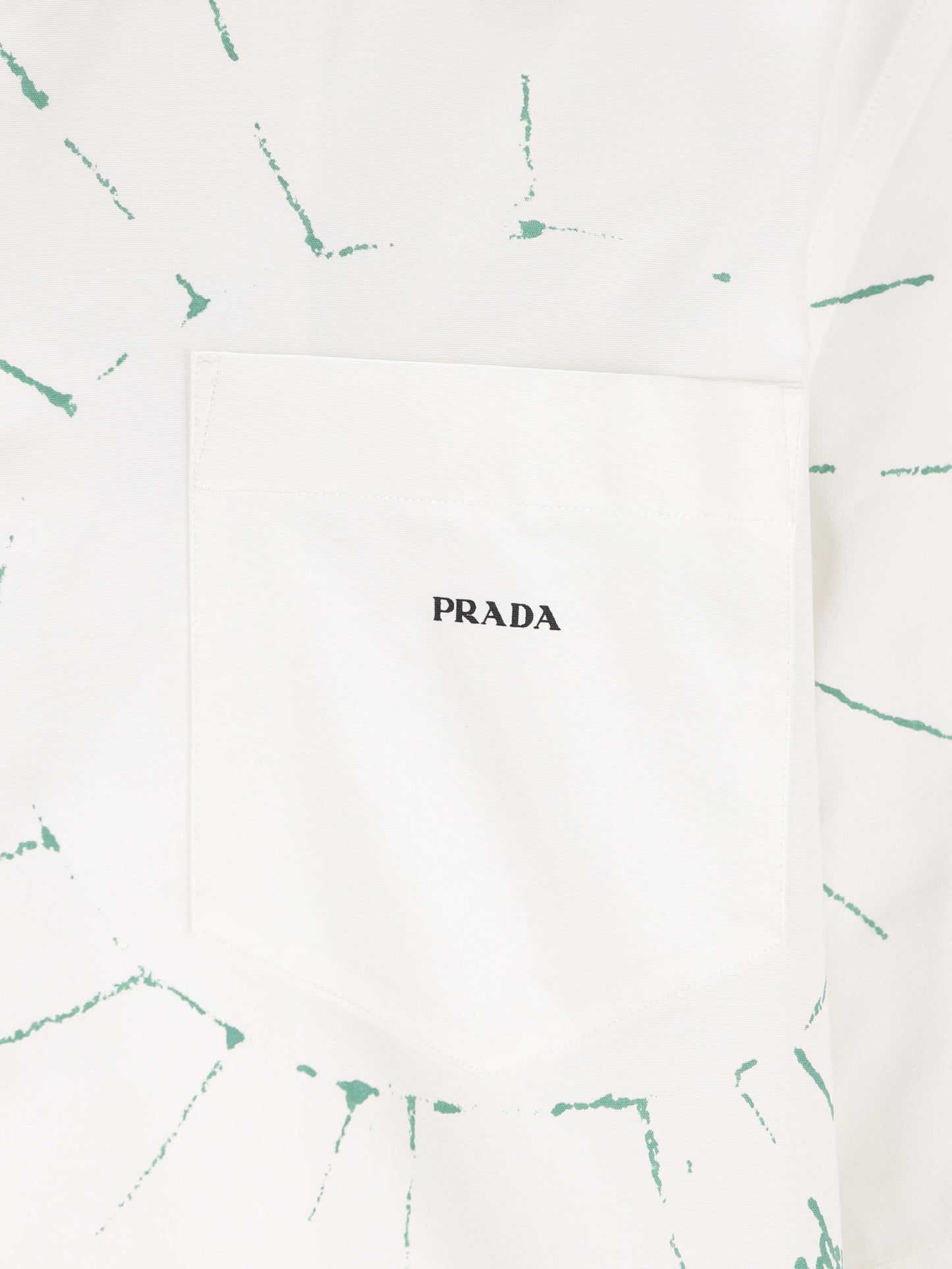 Camicia realizzata in cotone. UCS414 184FF0089 PRADA 