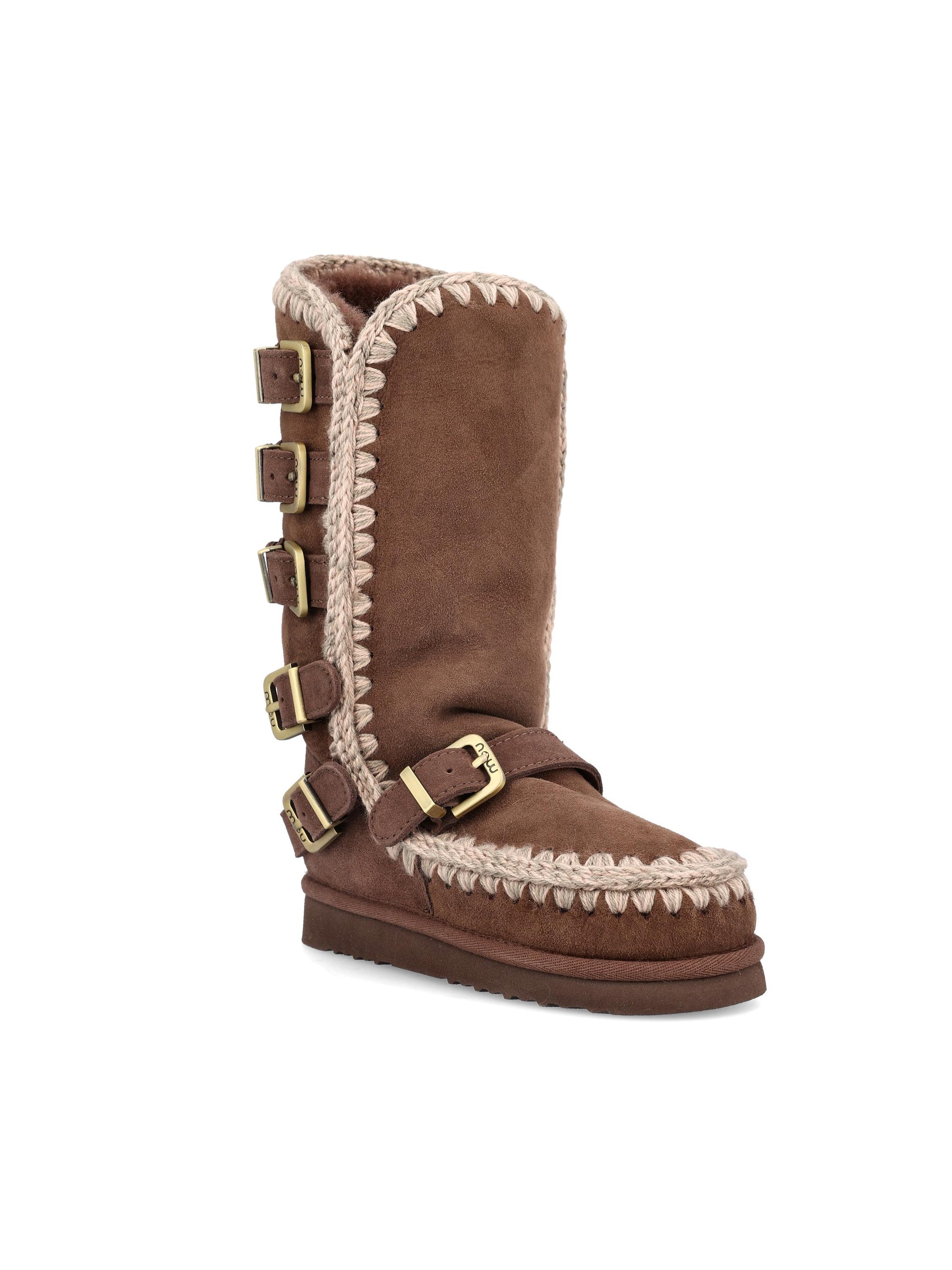Stivali realizzati in pelle di montone. FW101137A BRPEP MOU 