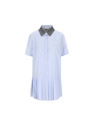 Abito realizzato in cotone. MF5399 137QF0X24 MIU MIU 