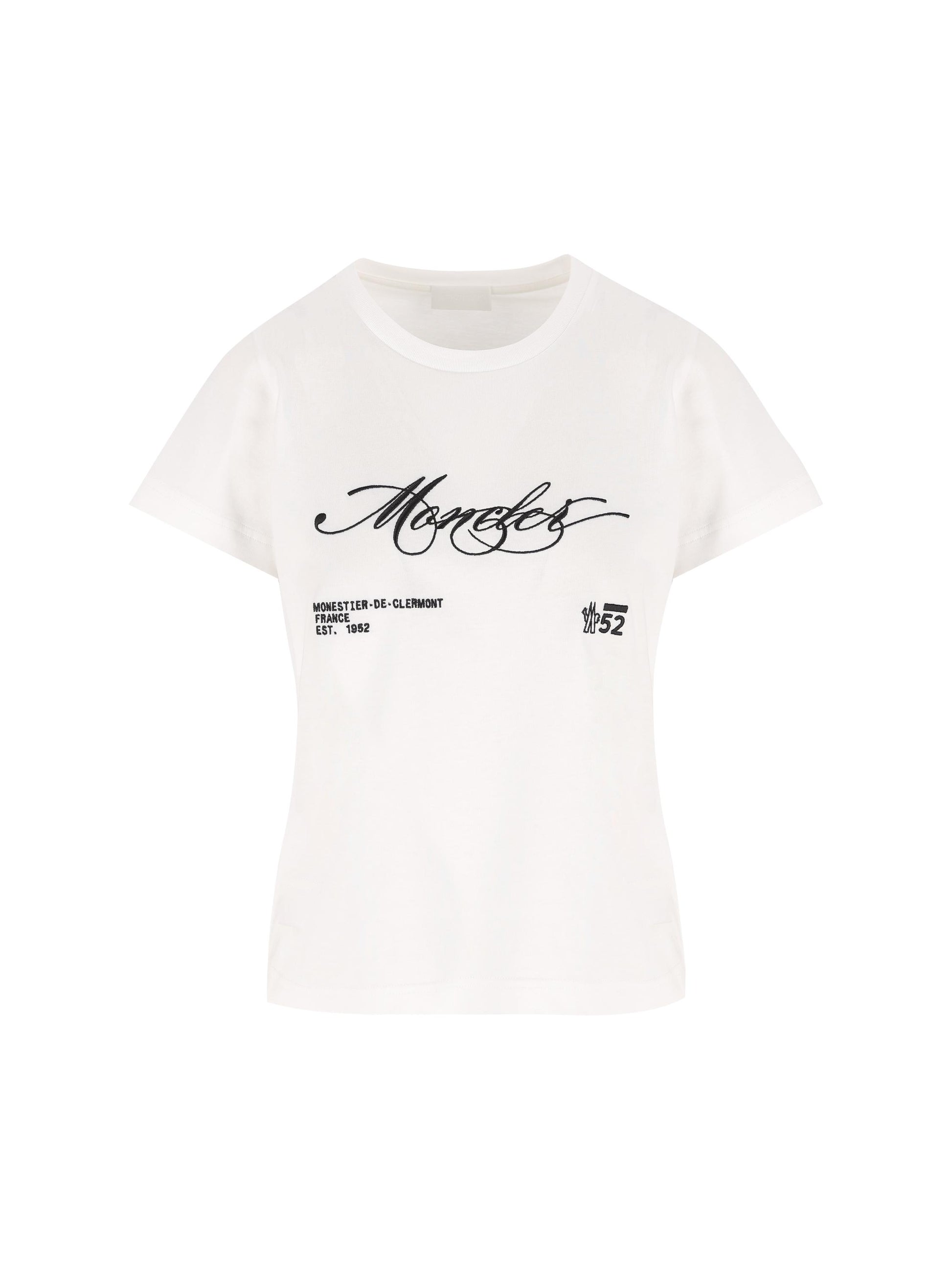 T-Shirt in cotone. W8C00005 89AJS00A MONCLER 