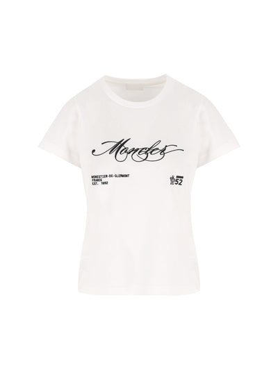 T-Shirt in cotone. W8C00005 89AJS00A MONCLER 