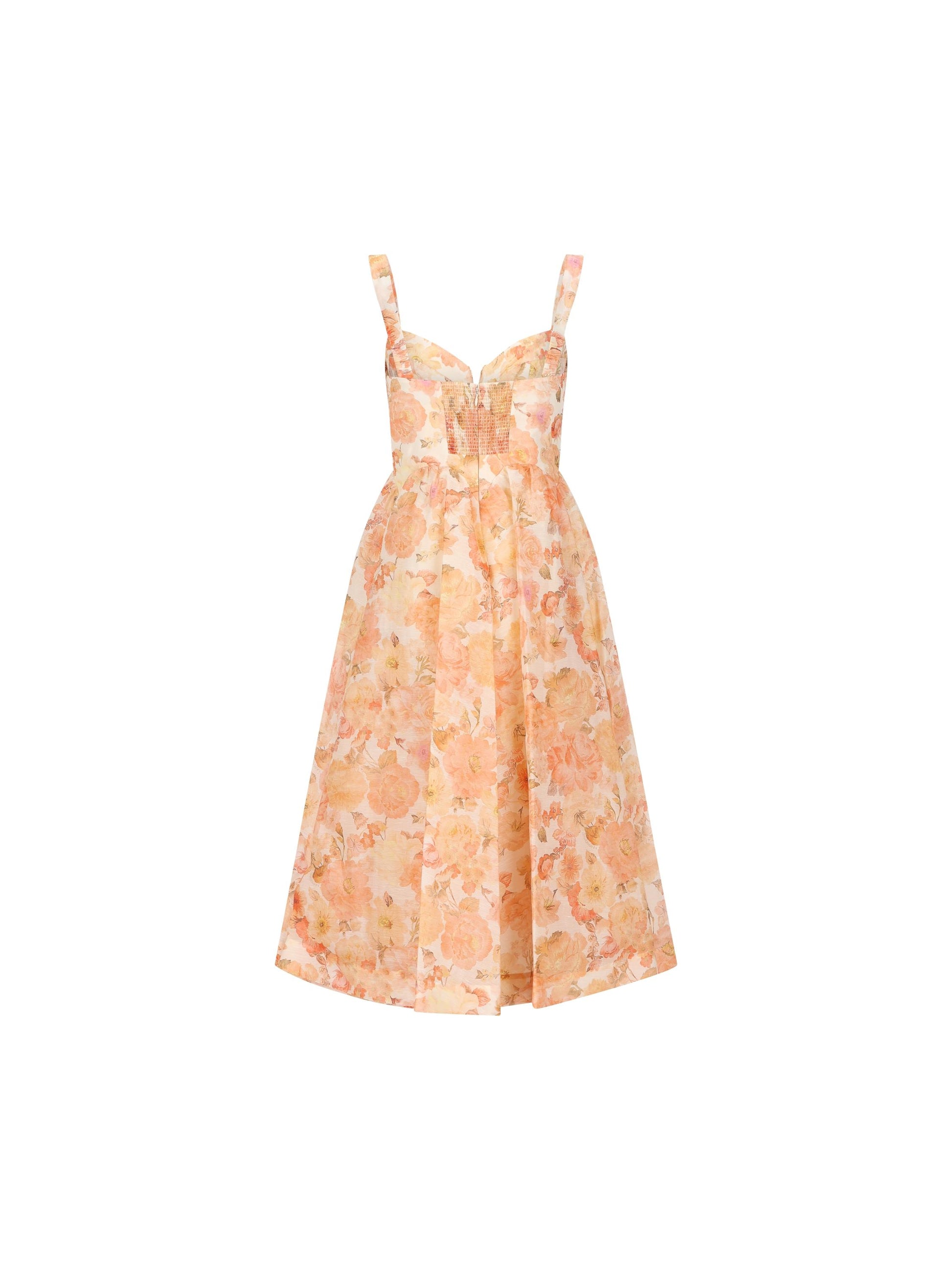 Abito realizzato in misto seta e lino 6847DC261 GLBLM ZIMMERMANN 