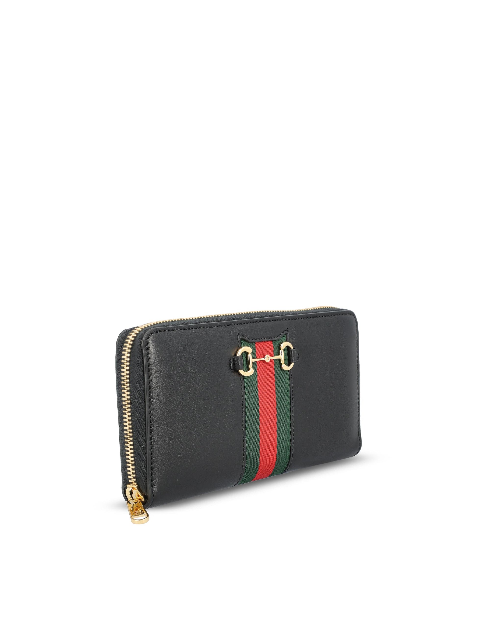 Portafoglio realizzato in pelle. 867124 AAGOQ1057 GUCCI 