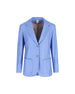 Blazer realizzato in canvas di lana e seta. 2611041111600 004 MAX MARA 