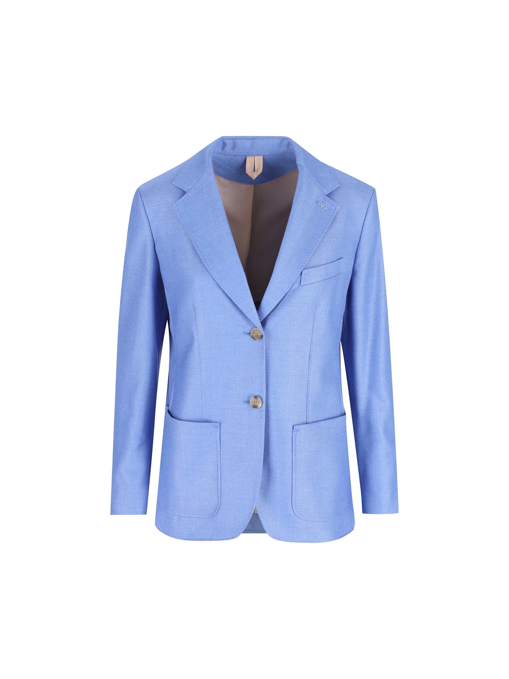 Blazer realizzato in canvas di lana e seta. 2611041111600 004 MAX MARA 