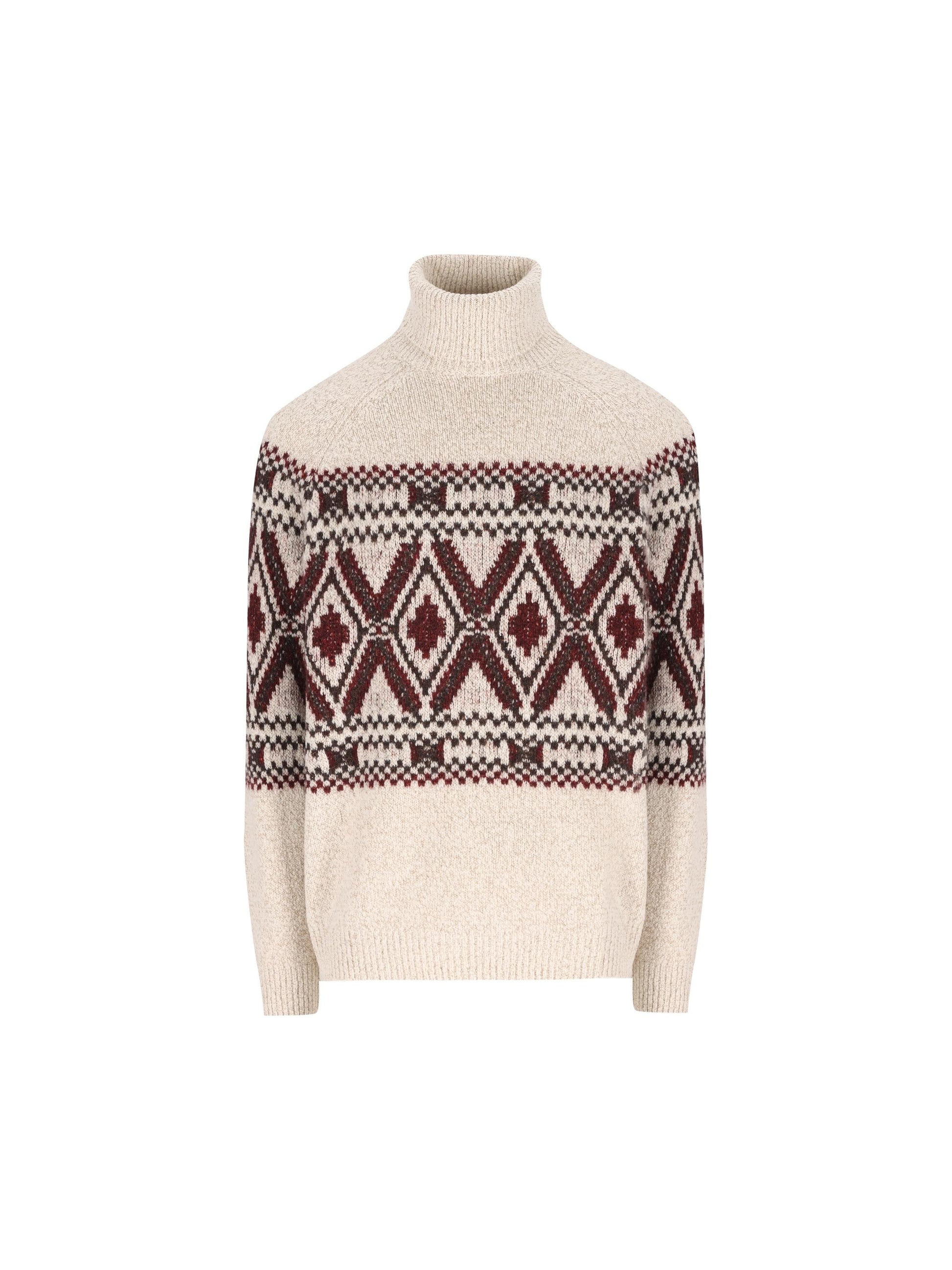 Maglia in lana vergine e seta. MRI505403 CPW29 BRUNELLO CUCINELLI 