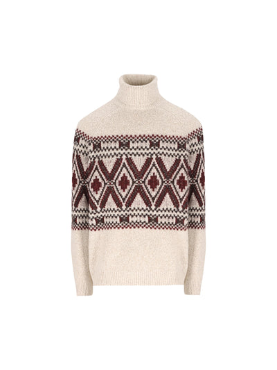 Maglia in lana vergine e seta. MRI505403 CPW29 BRUNELLO CUCINELLI 