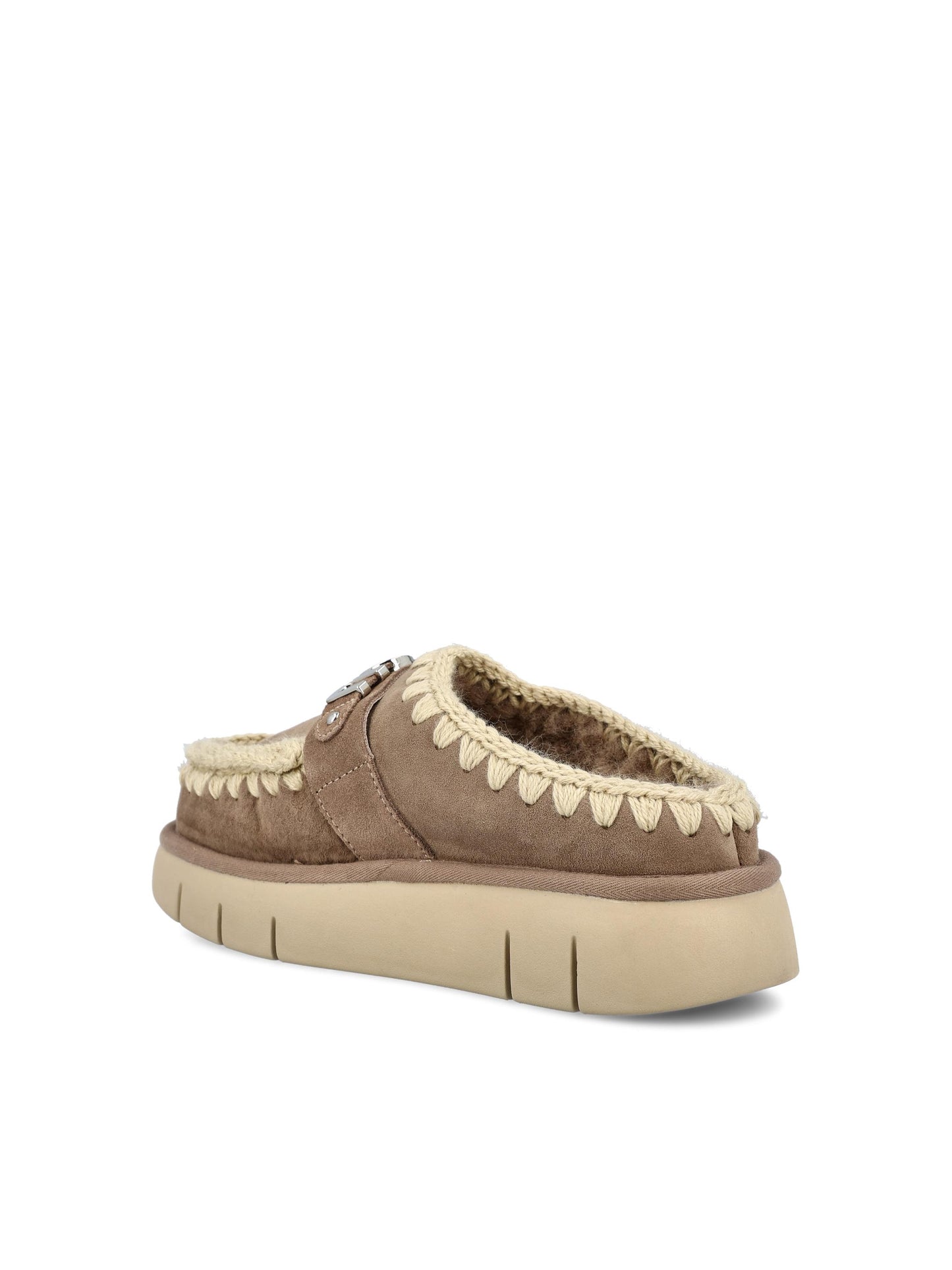 Slide realizzate in vera pelle di montone. FW531001A ELGRY MOU 