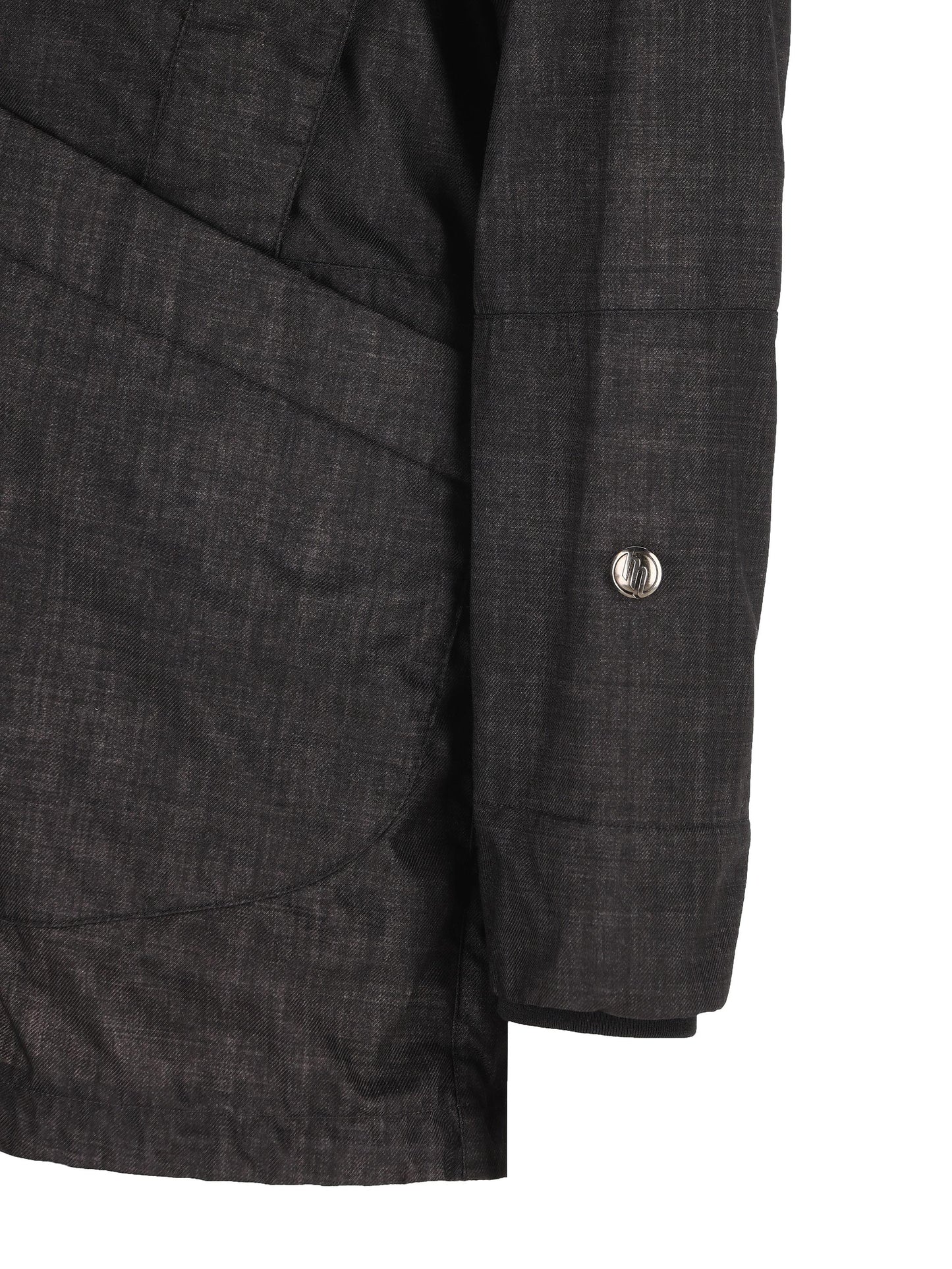 Giacca in lana resinata. 19MMOW029A 006255G999 MASSIMO OSTI STUDIO 